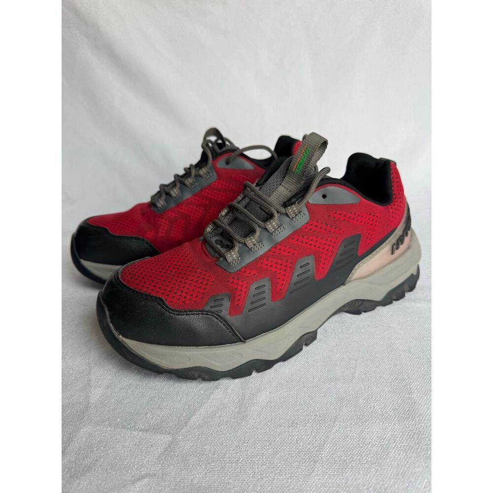 HYTEST Powerhaul Men's Nano Toe EH Slip Resistant Low Athletic Work Shoes - Picture 2 of 7